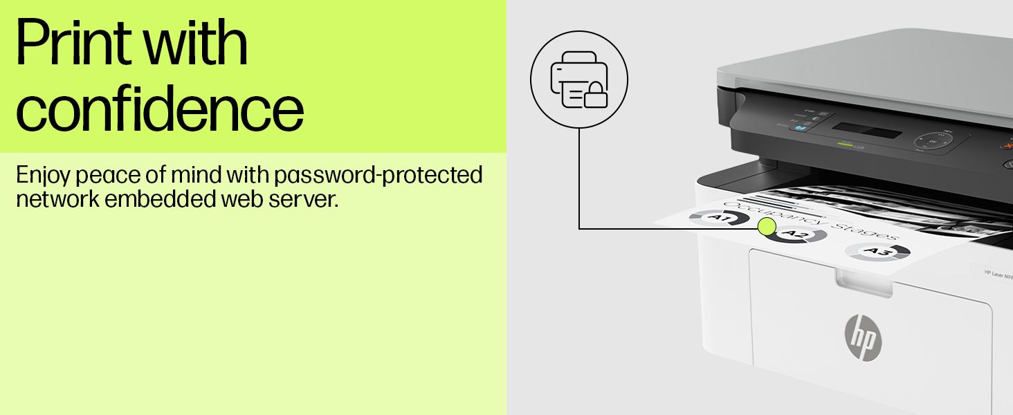 HP AIO Laserjet 1188nw with blackandwhite laser multifunction printer